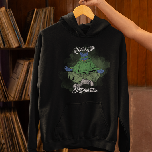 Urban Zen Stay Pawsitive Unisex Hoodie