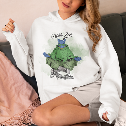 Urban Zen Stay Pawsitive Unisex Hoodie
