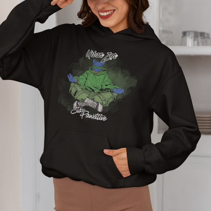 Urban Zen Stay Pawsitive Unisex Hoodie