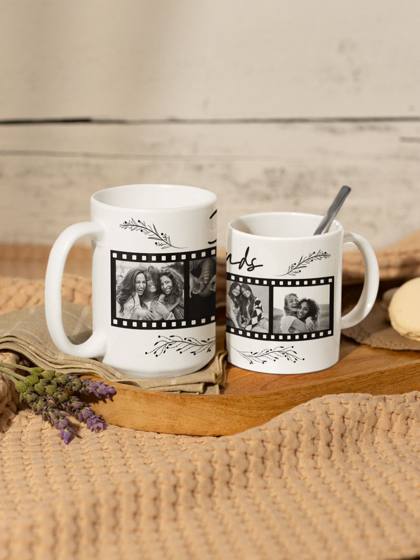 Best Friends Forever Photo Mug — Ceramic Coffee Cup (11oz & 15oz)