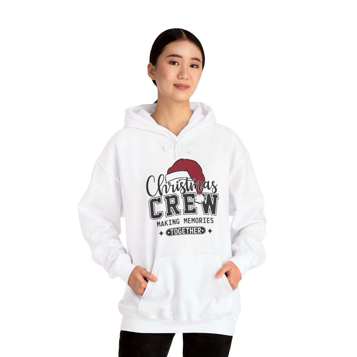 Christmas Crew Hoodie – "Making Memories Together" Family Holiday Sweatshirt