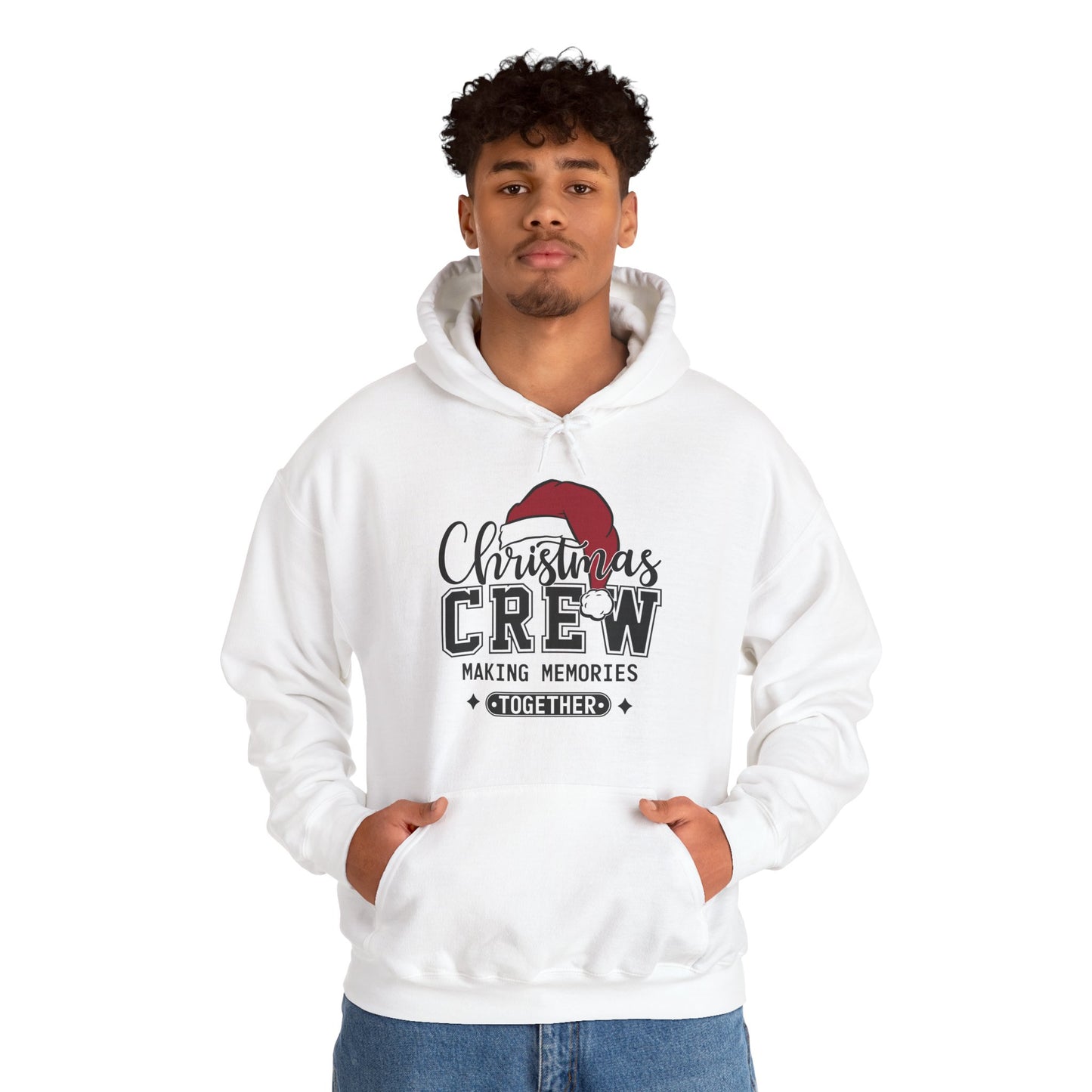 Christmas Crew Hoodie – "Making Memories Together" Family Holiday Sweatshirt