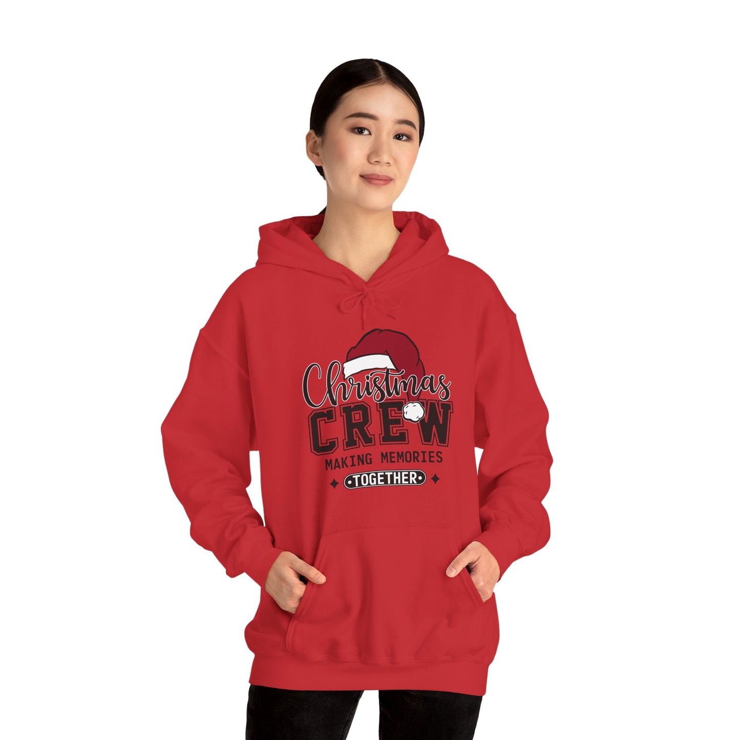 Christmas Crew Hoodie – "Making Memories Together" Family Holiday Sweatshirt