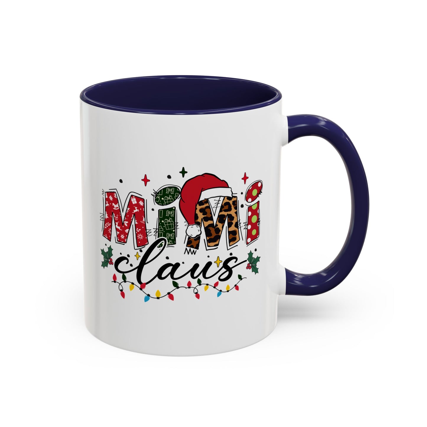 Mom Claus Christmas Accent Coffee Mug — Holiday Mama Gift (11/15oz)