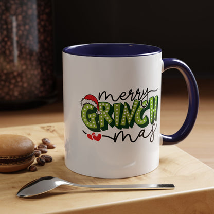Merry Grinchmas Coffee Mug — Holiday Accent 11/15oz