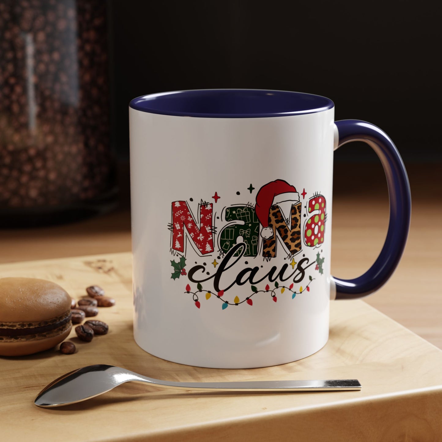 Mug — Nana Claus Christmas Accent Coffee Mug (11/15oz)