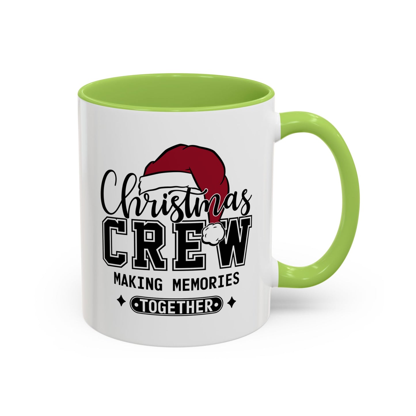 Christmas Crew Coffee Mug – Making Memories Together Accent Holiday Mug