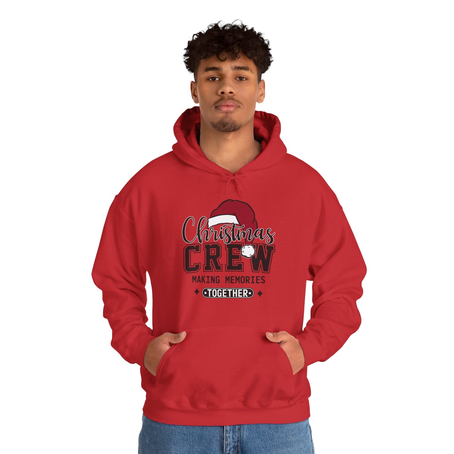 Christmas Crew Hoodie – "Making Memories Together" Family Holiday Sweatshirt