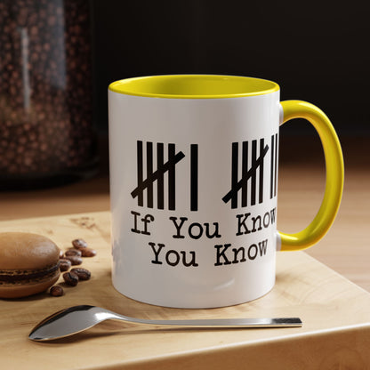 If You Know Tally Mark Coffee Mug — Accent 11/15oz