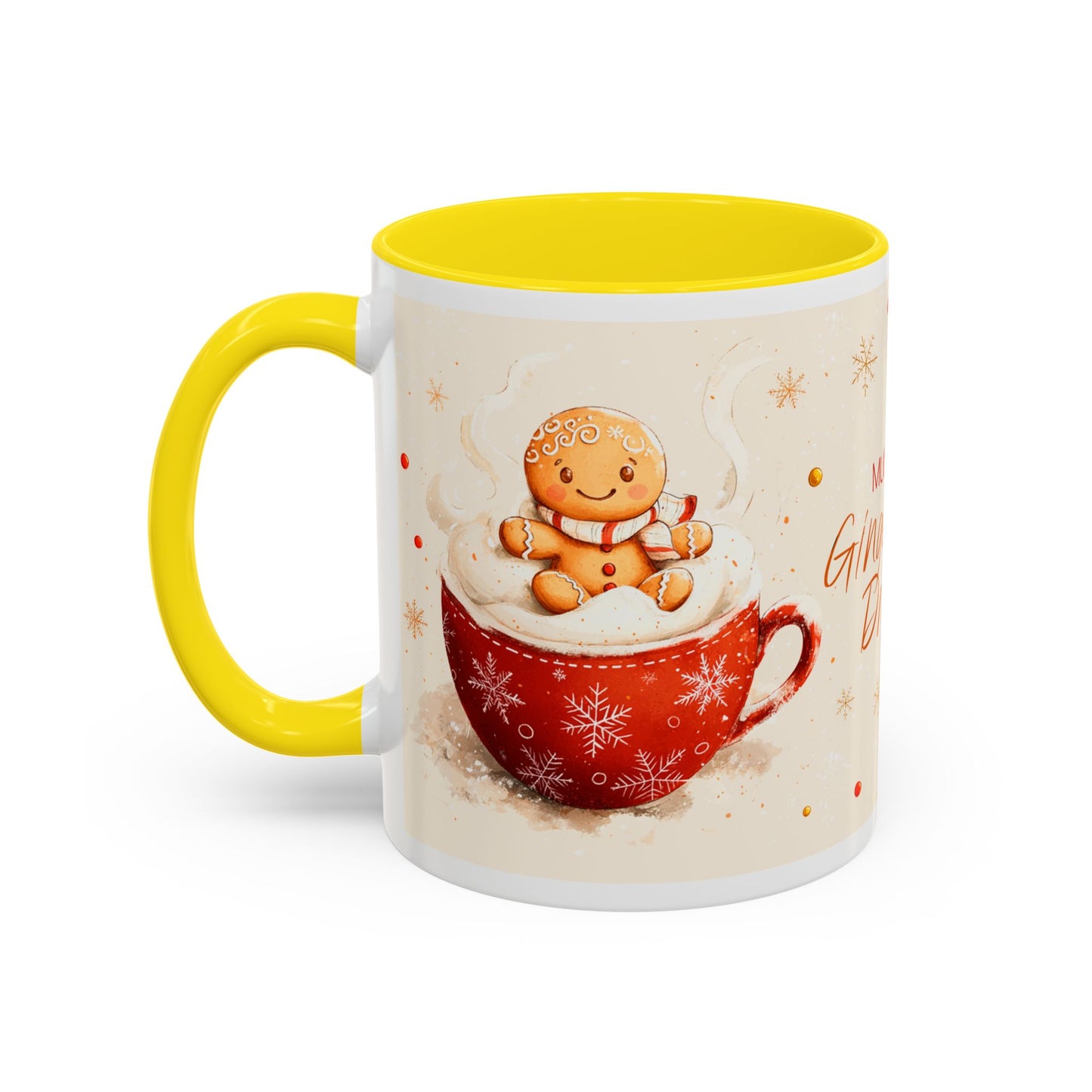 Gingerbread Dreams Coffee Mug — Holiday Accent Christmas Mug (11/15oz)