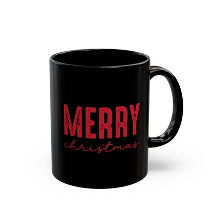 Merry Christmas Mug – Minimalist Christmas Coffee Cup – Simple Gift for Women & Men
