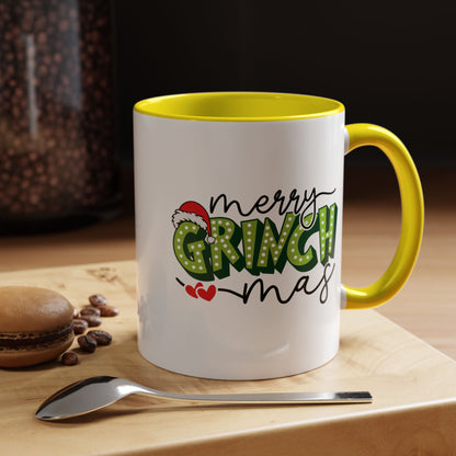 Merry Grinchmas Coffee Mug — Holiday Accent 11/15oz