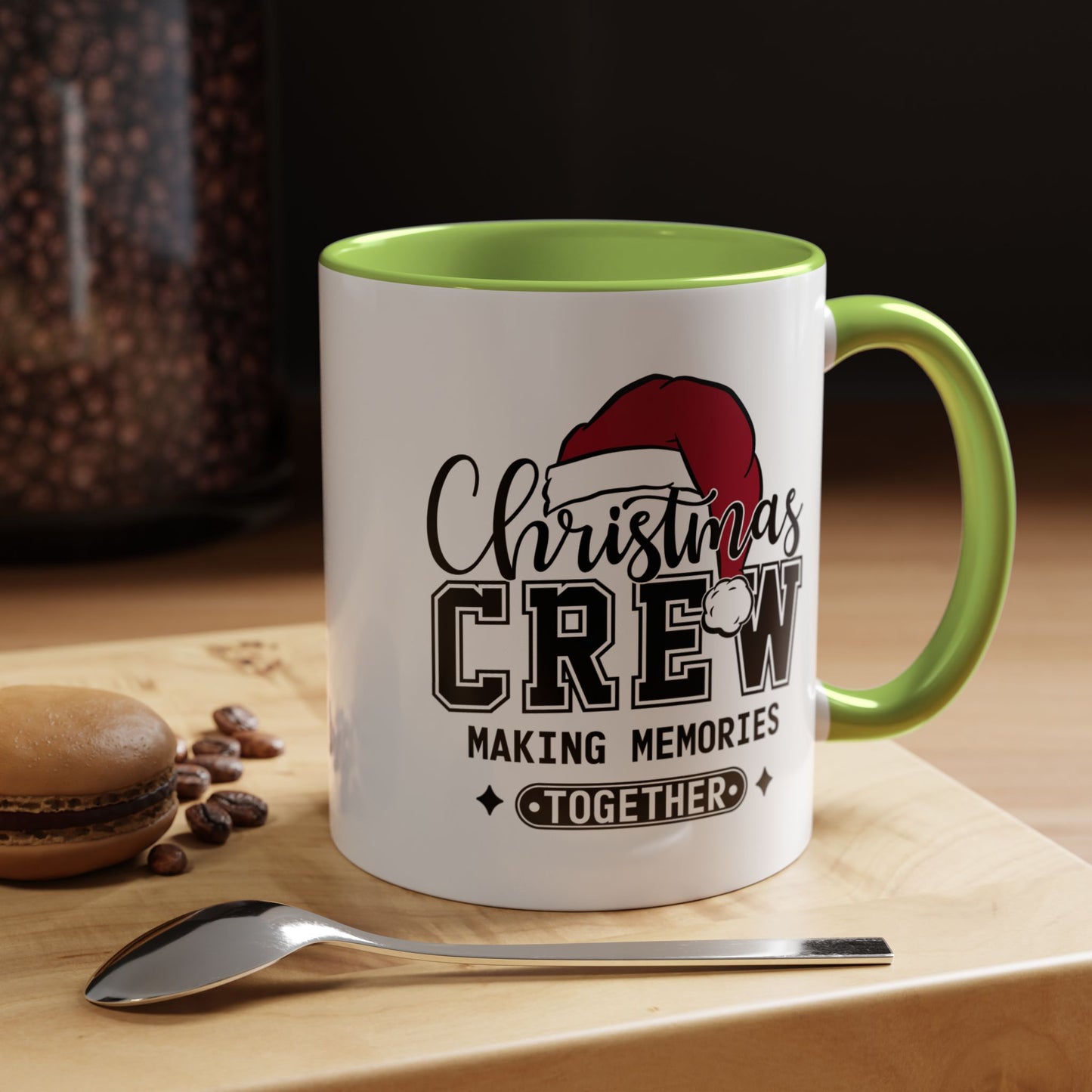 Christmas Crew Coffee Mug – Making Memories Together Accent Holiday Mug