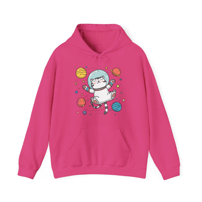 Astronaut Cat Space Adventure Unisex Hoodie