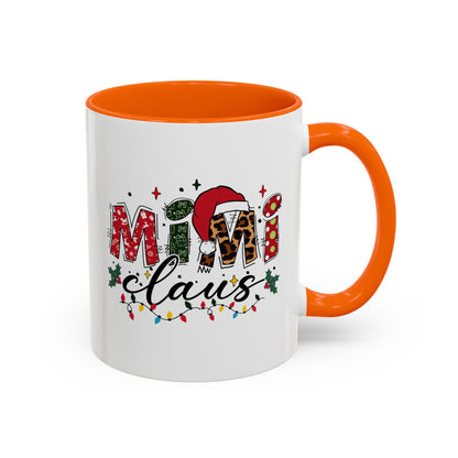 Mom Claus Christmas Accent Coffee Mug — Holiday Mama Gift (11/15oz)