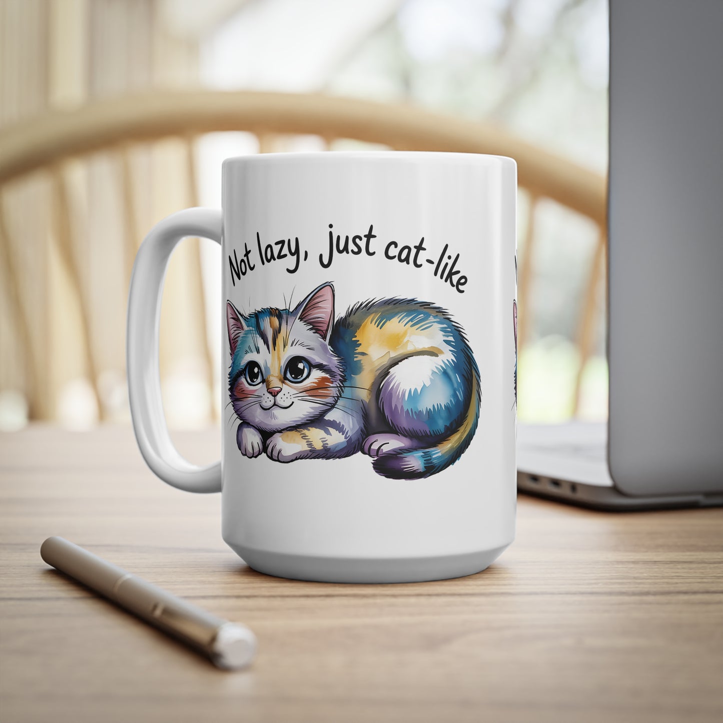 Not Lazy Just Cat Like Funny Cute Cat Mug