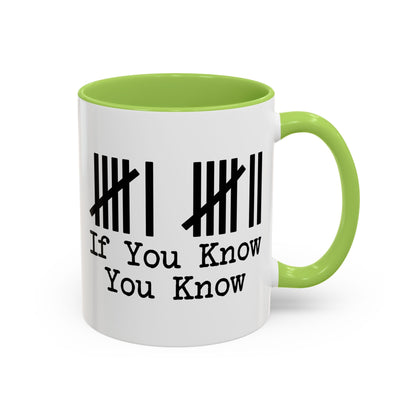 If You Know Tally Mark Coffee Mug — Accent 11/15oz