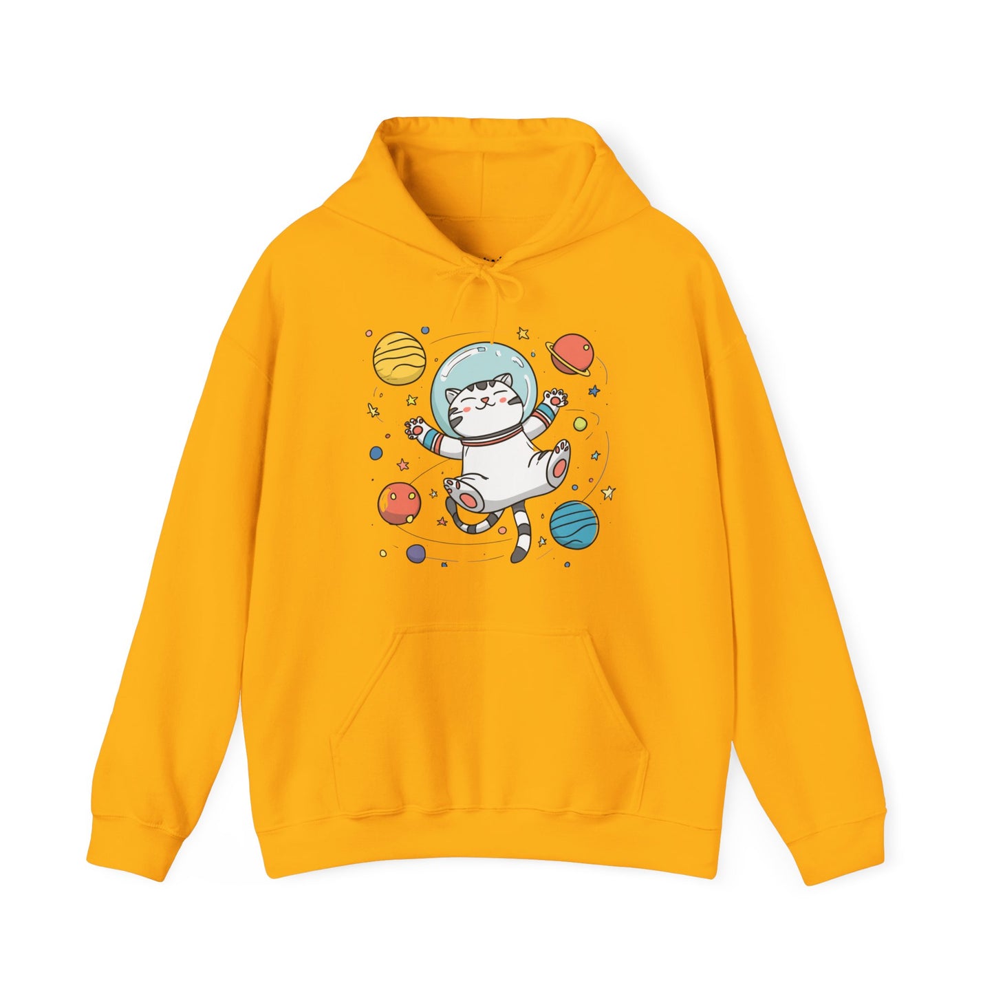 Astronaut Cat Space Adventure Unisex Hoodie