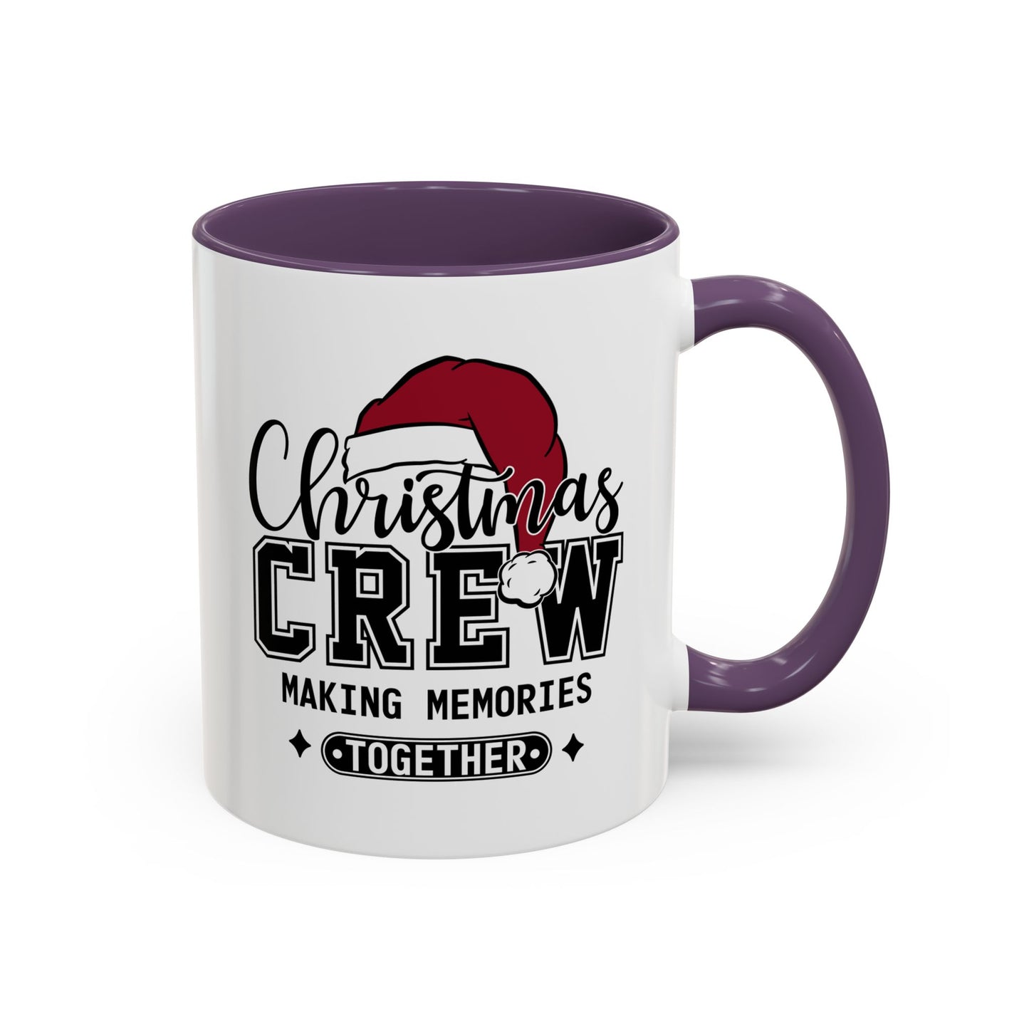Christmas Crew Coffee Mug – Making Memories Together Accent Holiday Mug