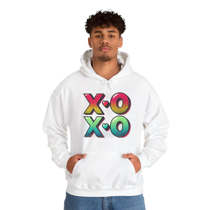 Heart & Arrows Hoodie — Retro Valentine Heart Graphic Pullover