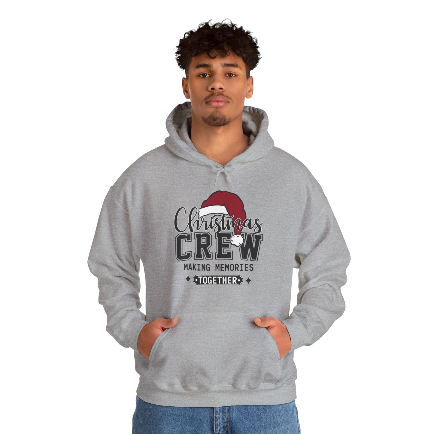 Christmas Crew Hoodie – "Making Memories Together" Family Holiday Sweatshirt
