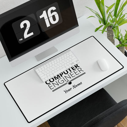 Computer Engineer Desk Mat - "Trust Me, I Am a Computer Engineer" Personalized Mouse Pad