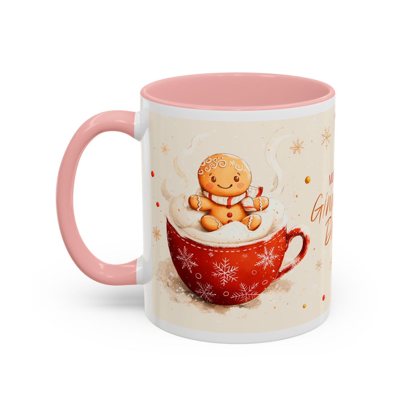 Gingerbread Dreams Coffee Mug — Holiday Accent Christmas Mug (11/15oz)