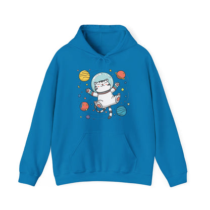 Astronaut Cat Space Adventure Unisex Hoodie