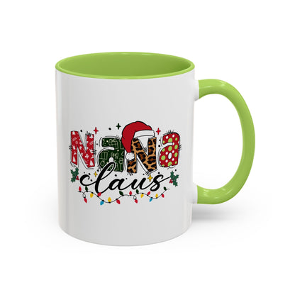 Mug — Nana Claus Christmas Accent Coffee Mug (11/15oz)