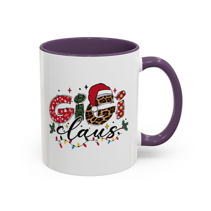 Gigi Claus Christmas Coffee Mug — Holiday Grandma Gift (11/15oz)