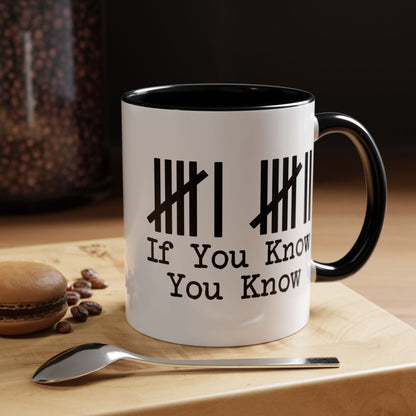 If You Know Tally Mark Coffee Mug — Accent 11/15oz