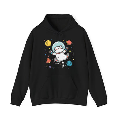 Astronaut Cat Space Adventure Unisex Hoodie