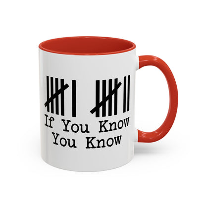 If You Know Tally Mark Coffee Mug — Accent 11/15oz