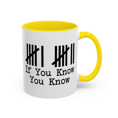 If You Know Tally Mark Coffee Mug — Accent 11/15oz
