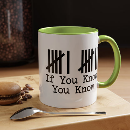 If You Know Tally Mark Coffee Mug — Accent 11/15oz