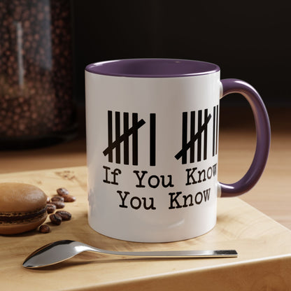 If You Know Tally Mark Coffee Mug — Accent 11/15oz