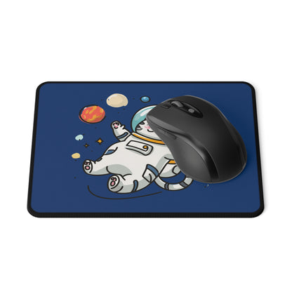 Astronaut Cat Gaming Mouse Pad — Cute Space Kitty Non‑Slip Desk Pad