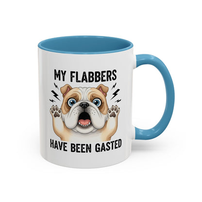 Bulldog Coffee Mug — My Flabbers Have Been Gasted Funny Pet Gift